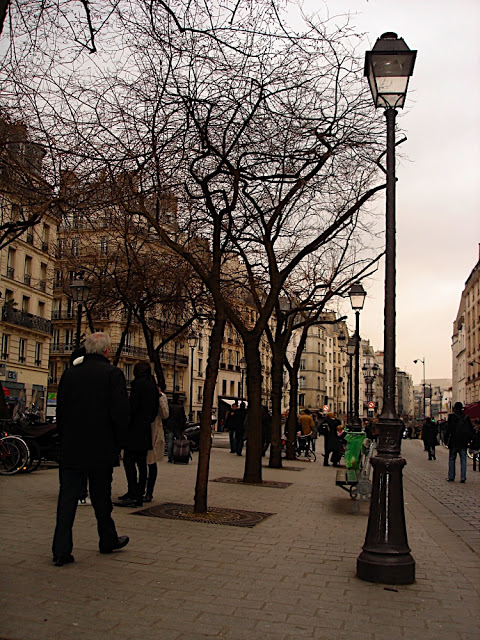 Marais neighborhood in Paris