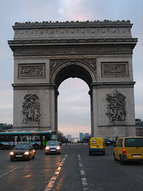 Arc de Triomphe - end of Paris for Beginners walking tour