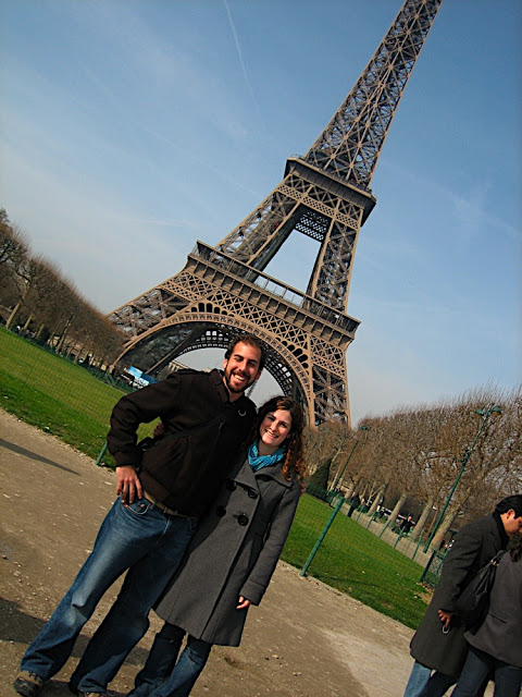 Us at the Eiffel Tower