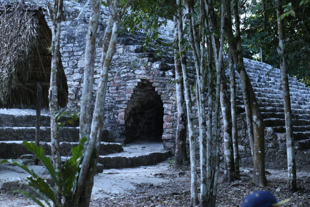 archaeological ruins in Coba