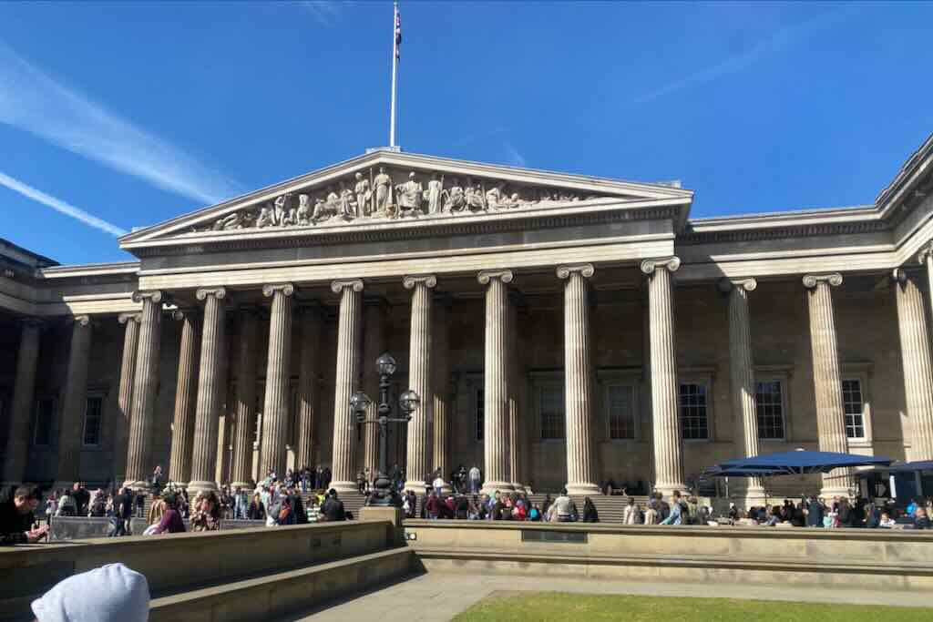 the British Museum facade