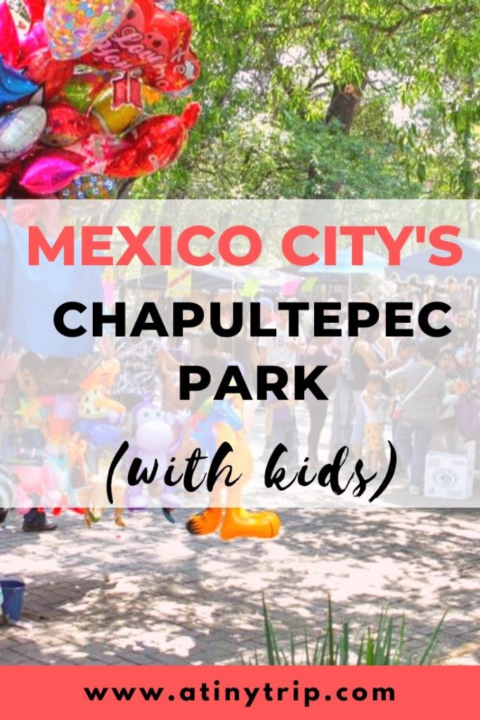 mexico city's chapultepec park with kids