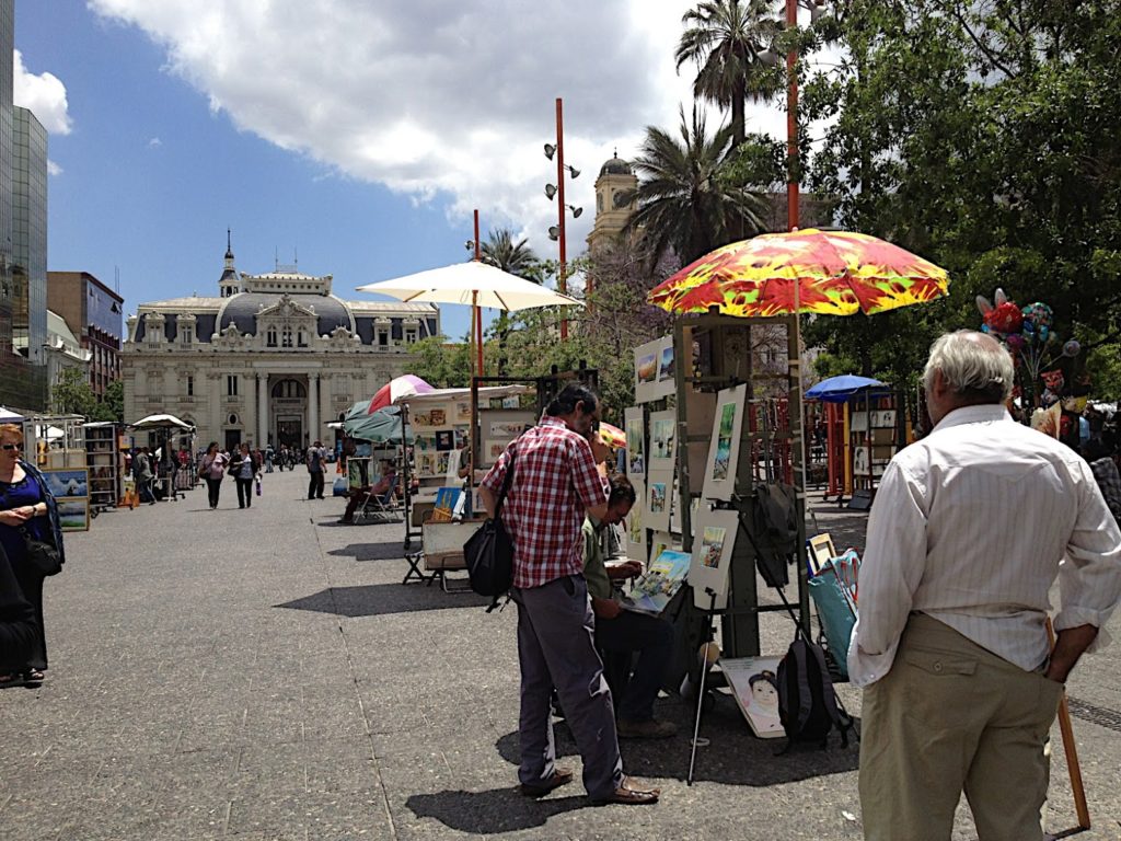 centro historico santiago