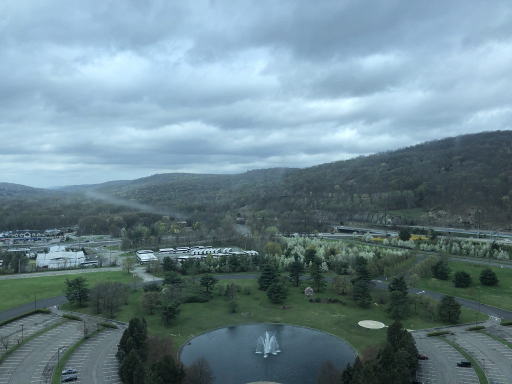 View from Sheraton Mahwah to surrounding area