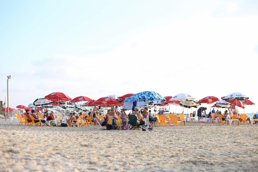 free beach in herzeliya israel